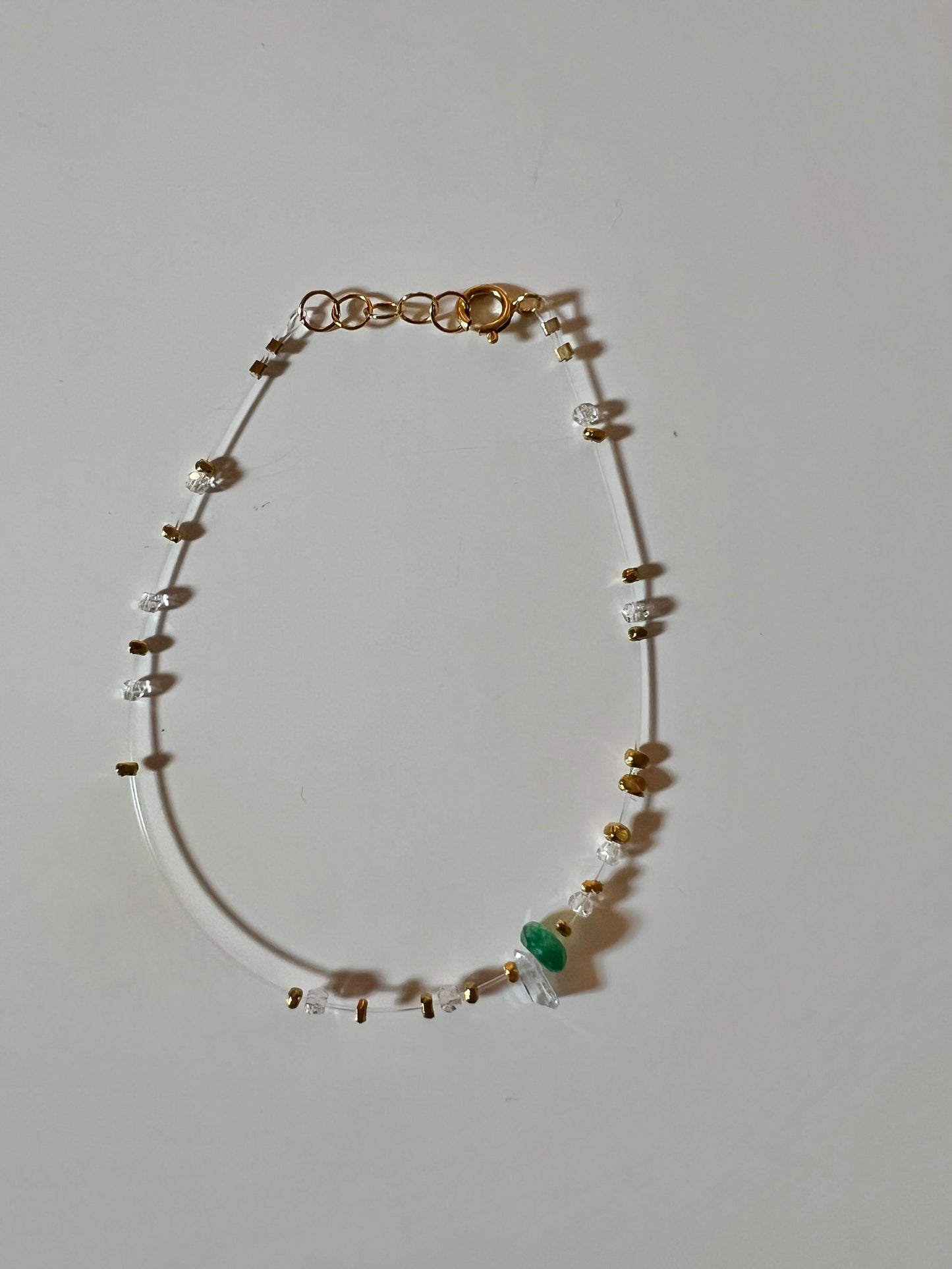 Bracelet | Emerald + Cubic