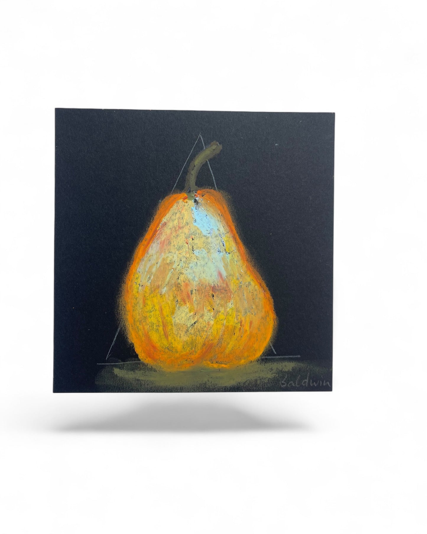 Artwork | Square oil pastel 5x5 V