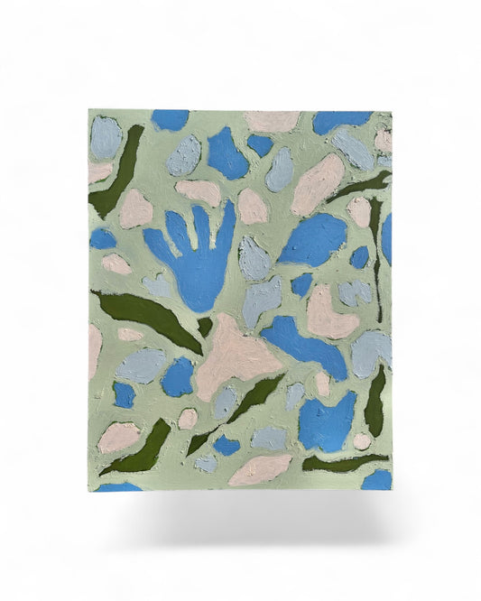 Original Abstract Painting | Saint Kit | 16" x 20"