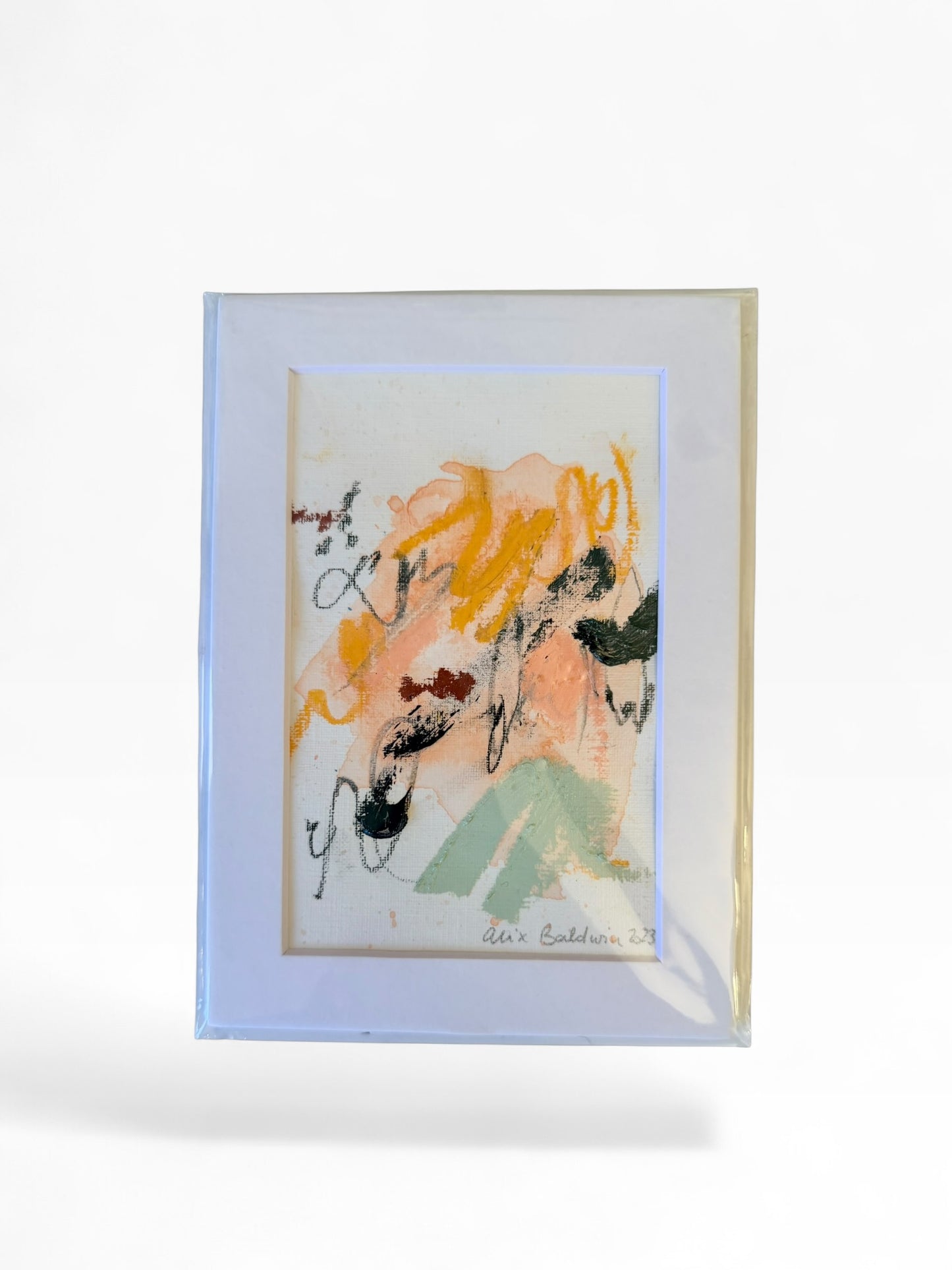 Mini Matted Original Artwork by Alix Baldwin
