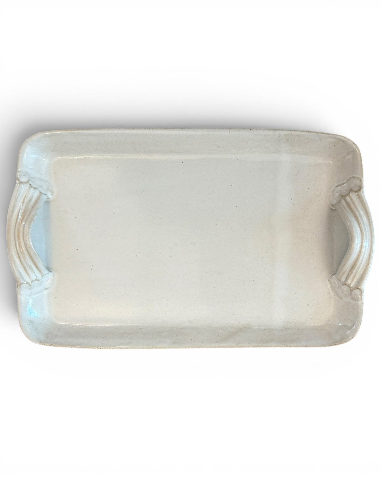 Ceramic Serving Platter | White