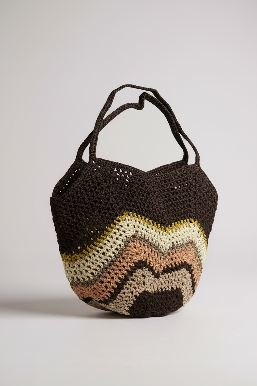 Hand-Crochet Market Bag