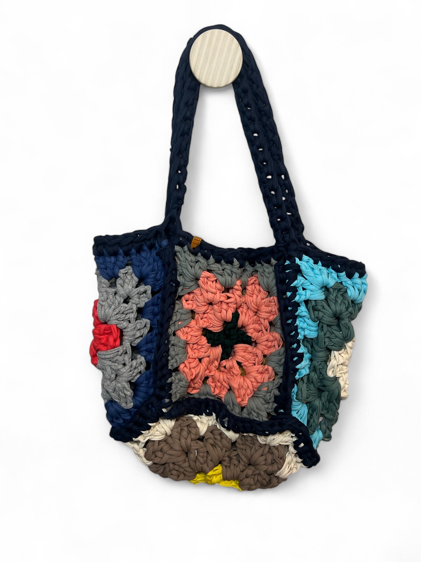 Handmade Granny Square Tote