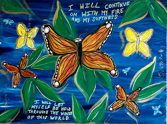 Original Mixed Media Painting | Mary’s Place