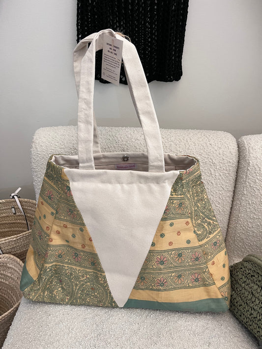 Tulsi Triangle Tote Bag