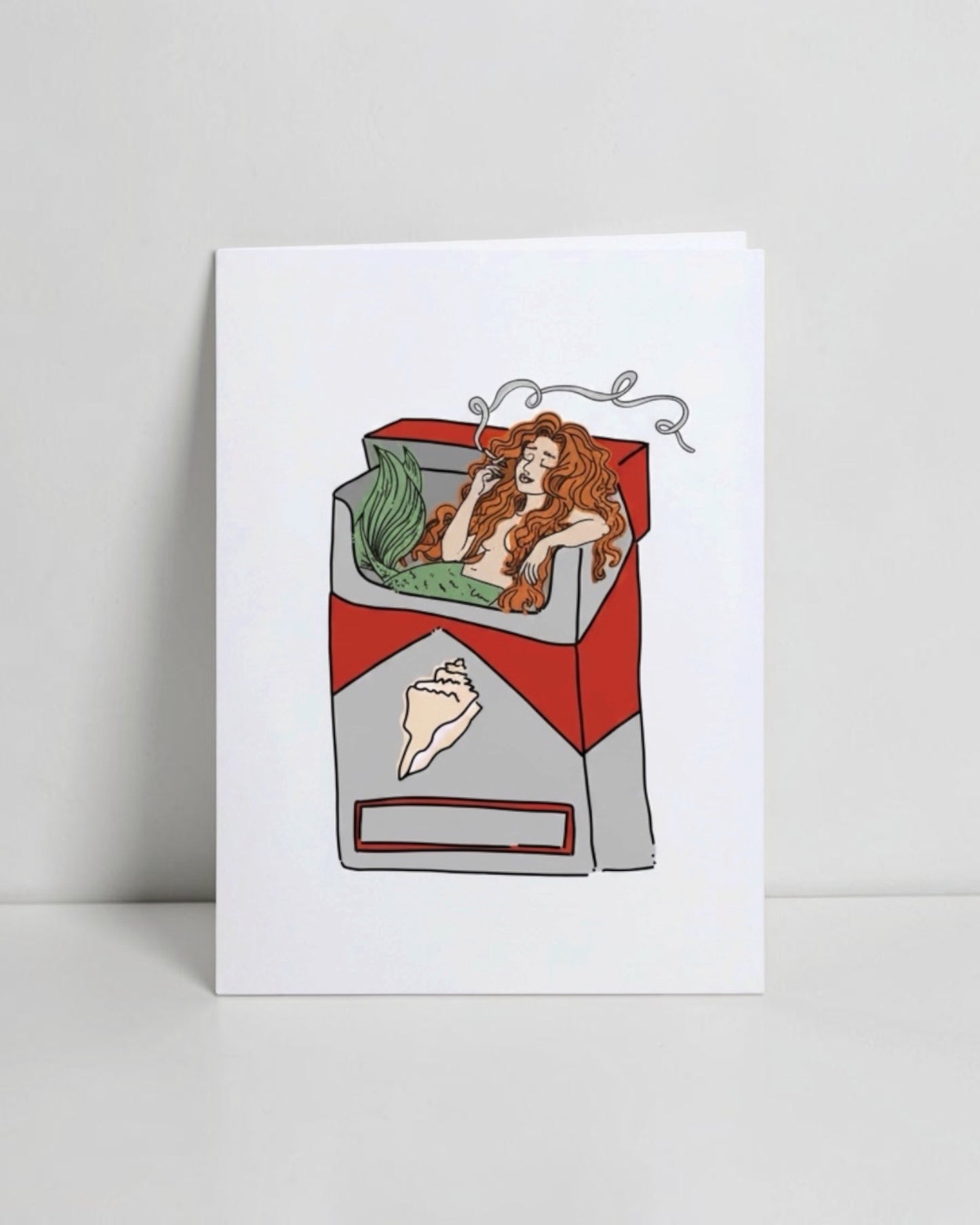 Greeting Card | Mermaid Ciggs