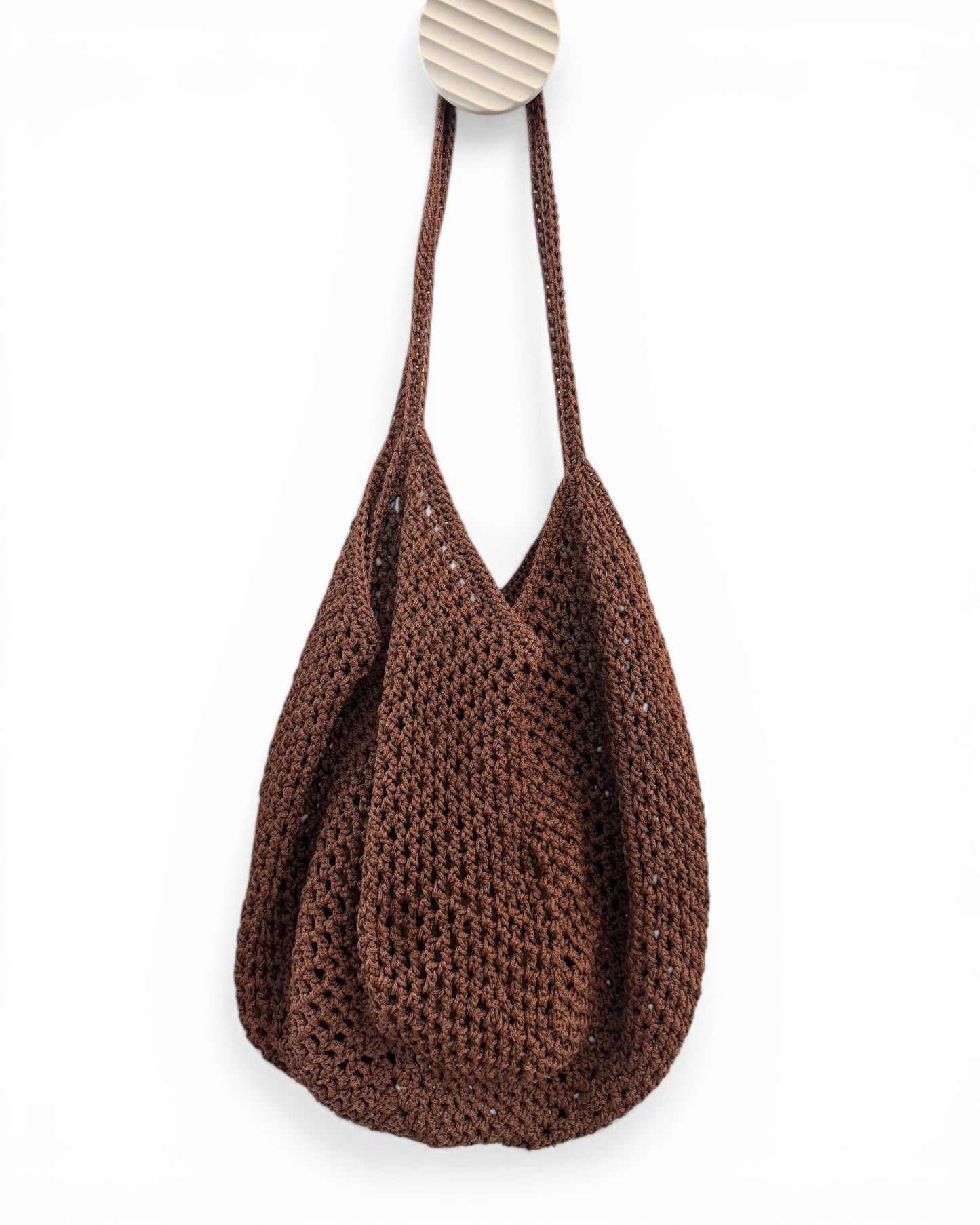 Hand-Crochet Market Bag | Solid