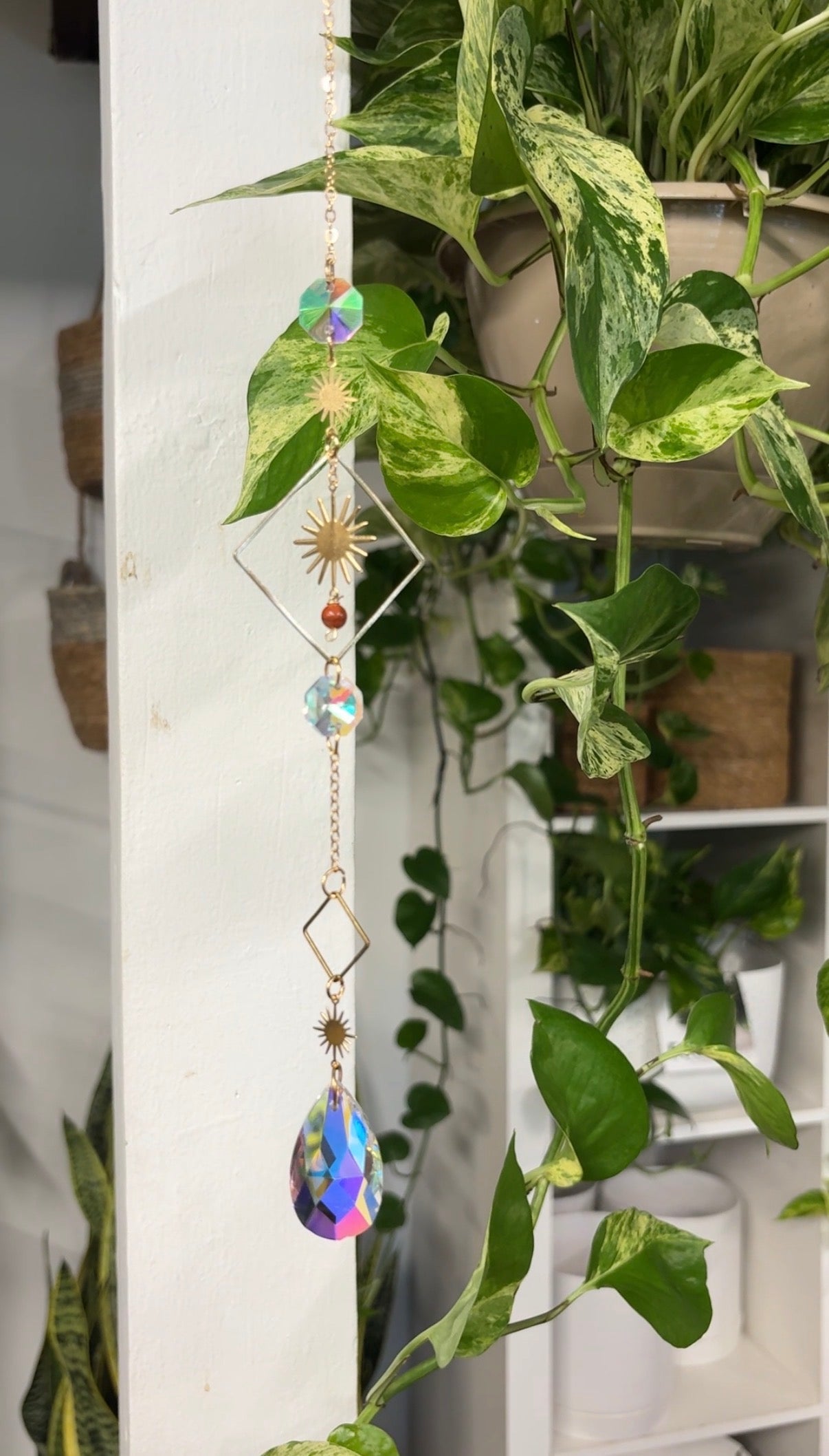 Celebrate + Create | Crystal Suncatcher Workshop