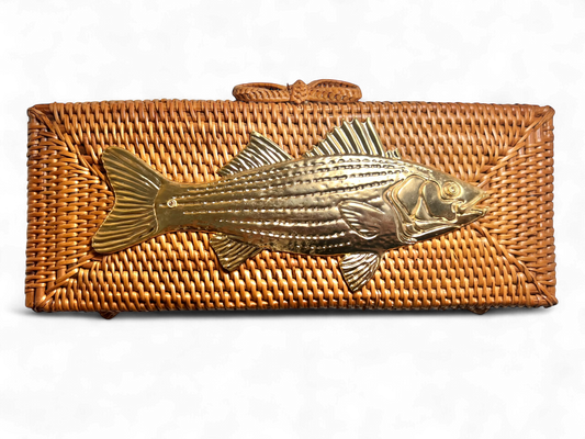 Rattan Clutch | Bass