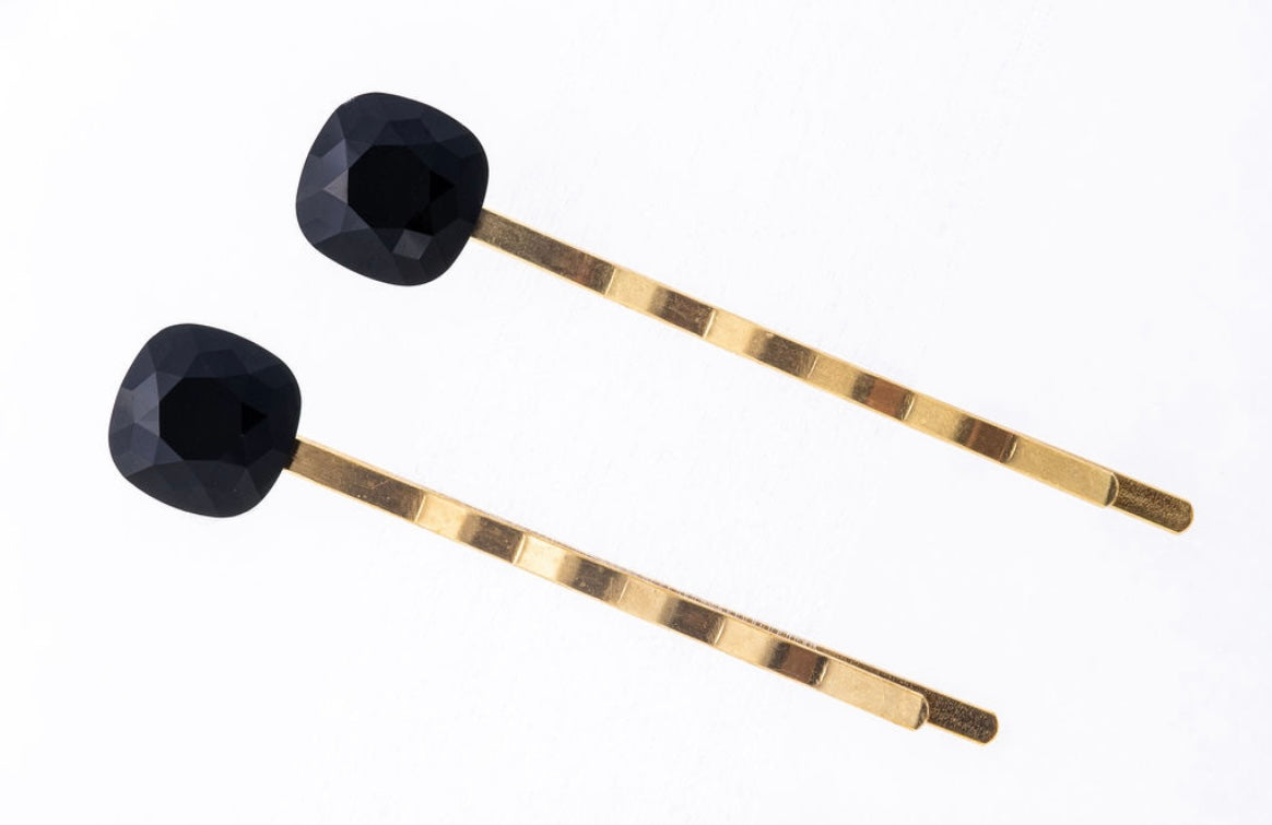 Unity Crystal Bobby Pins