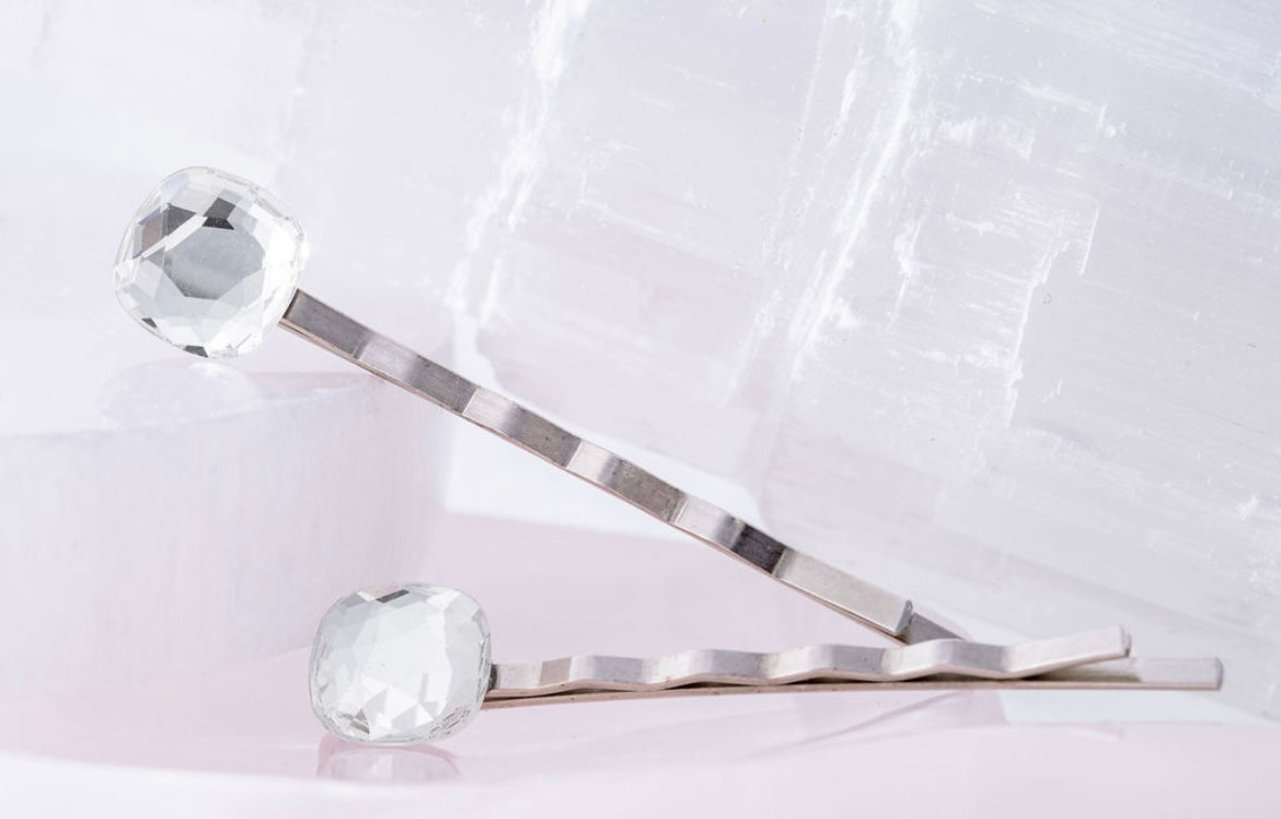 Unity Crystal Bobby Pins