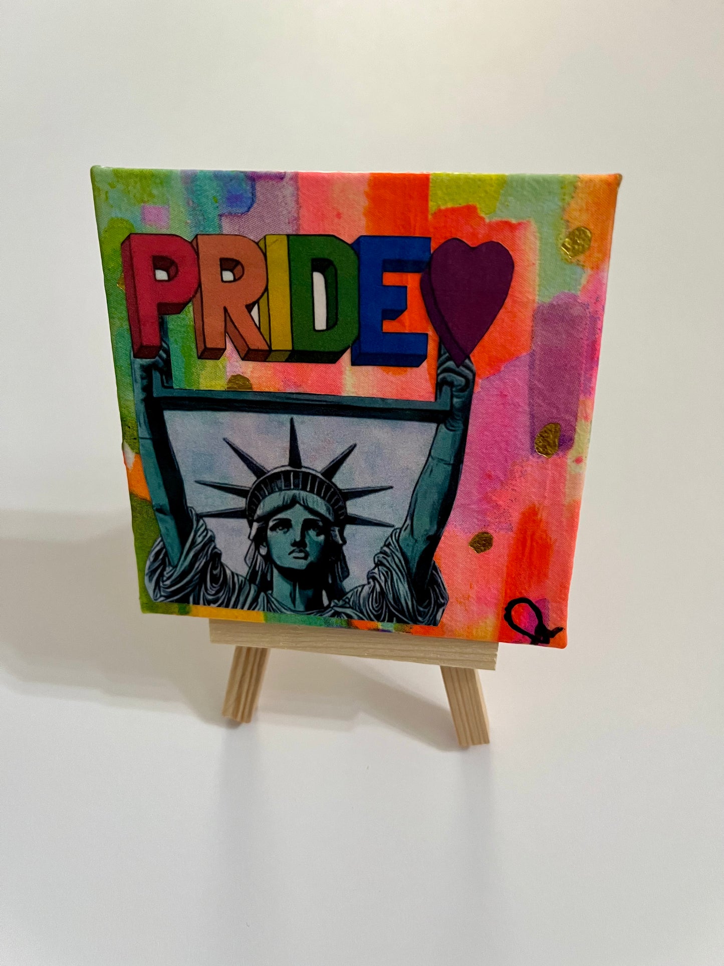 Pride | Mixed Medium Collage on Canvas