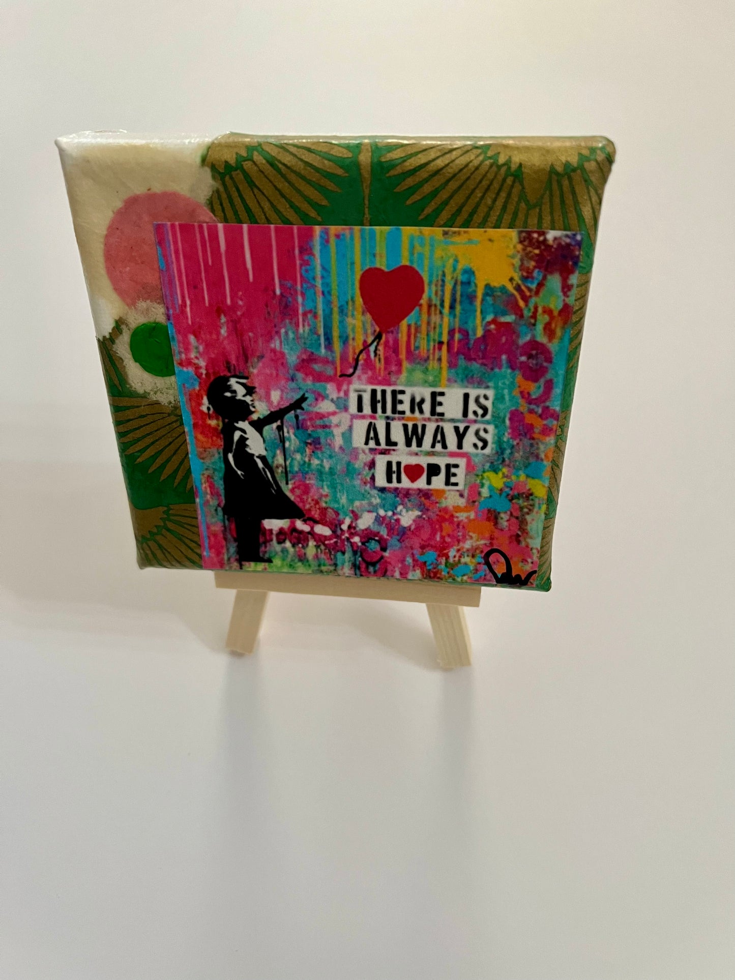 Hope | Mixed Medium Collage on Canvas