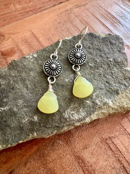 Earrings | Silver | Stone Drops