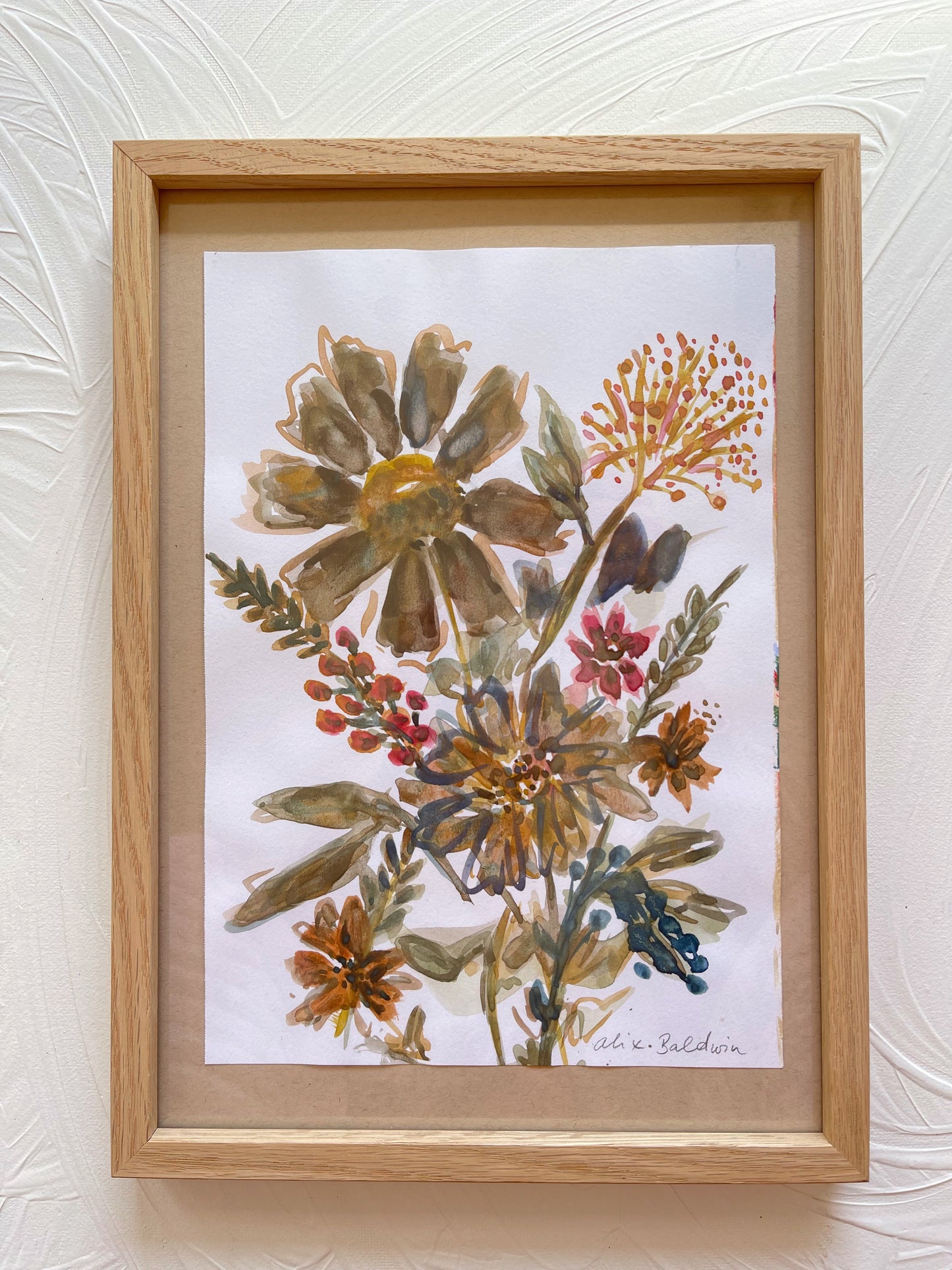 AB Art | Fall Flowers (10x7)