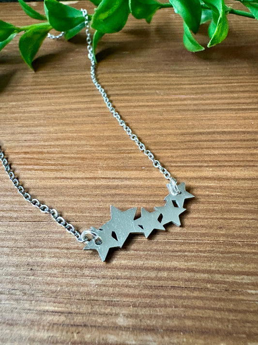Necklace | Silver | Stars
