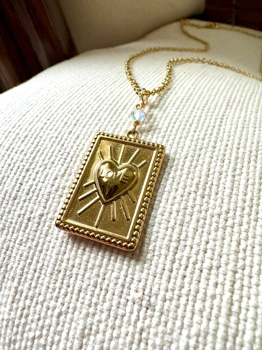 Necklace | Gold | Heart