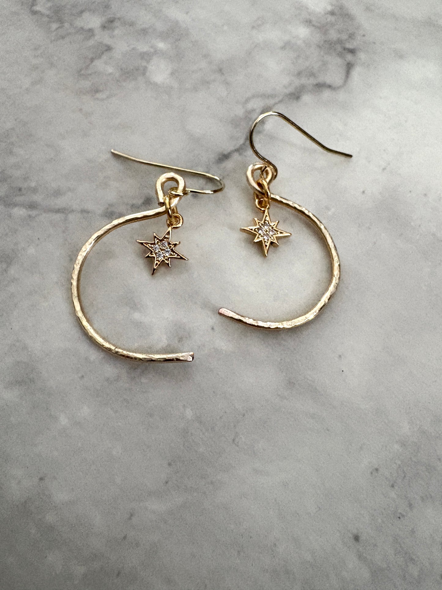 Earrings | Gold | Moons