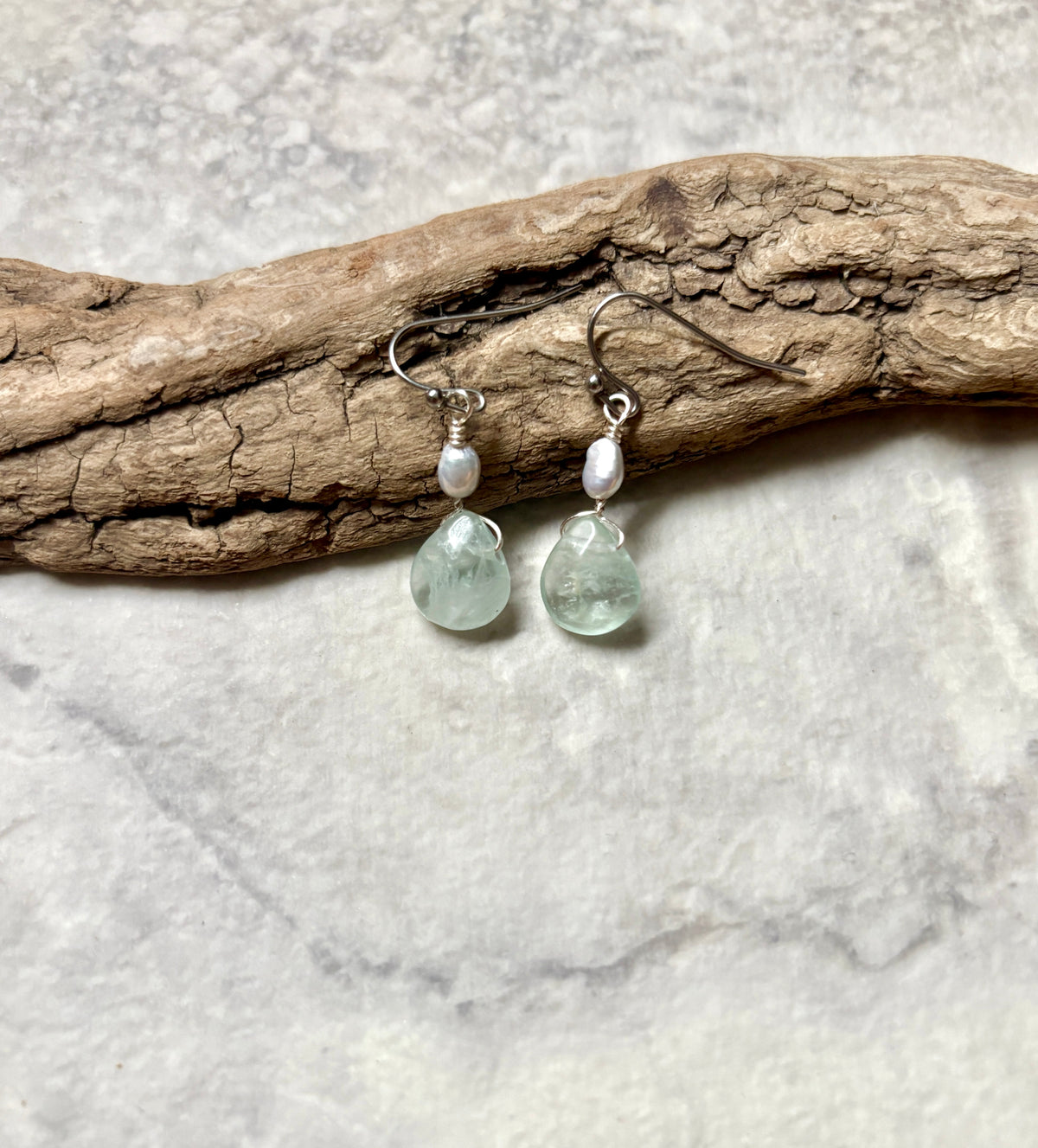 Handmade Earrings | Oval Drops