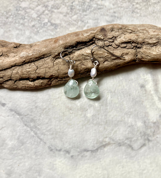 Handmade Earrings | Oval Drops