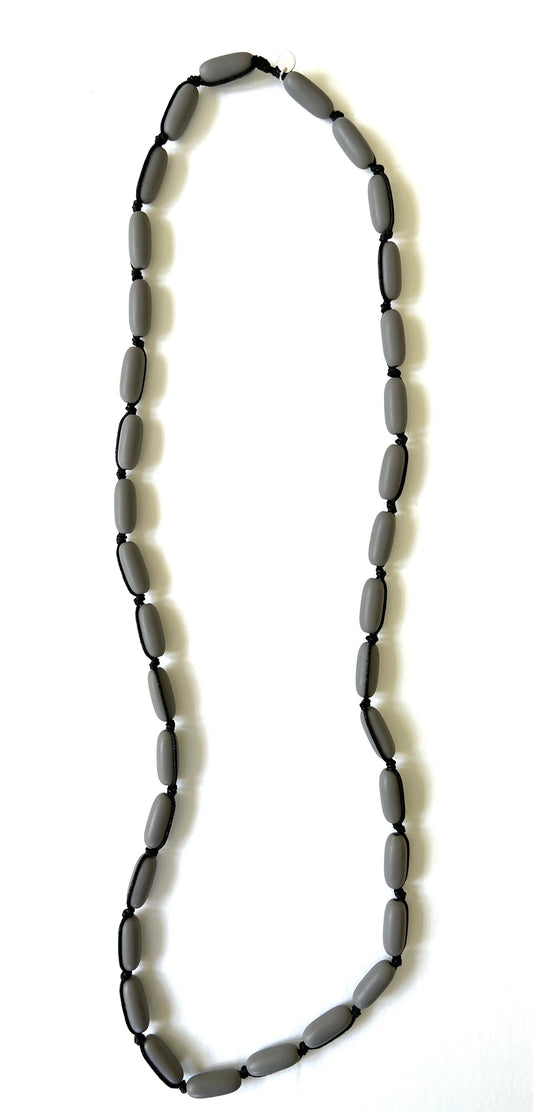 Stone on Black Cord Mini