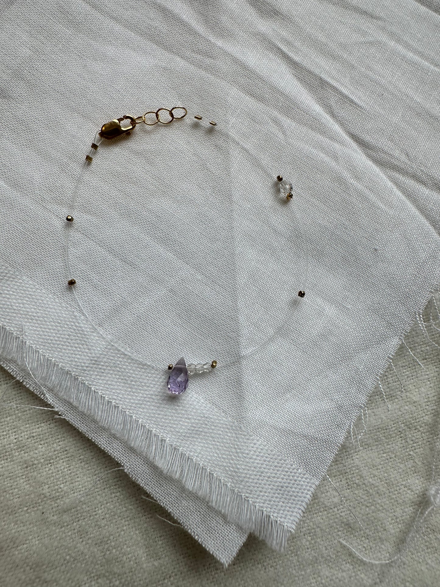 Handmade Bracelet | Tear Amethyst
