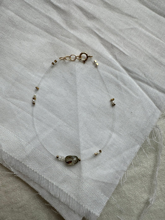 Handmade Bracelet | Oval Zircon