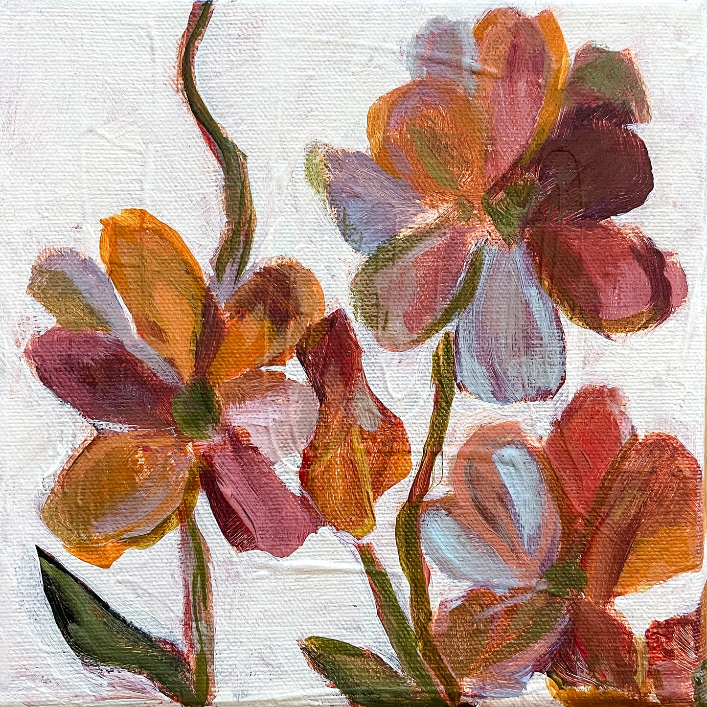 Artwork | Small floral square