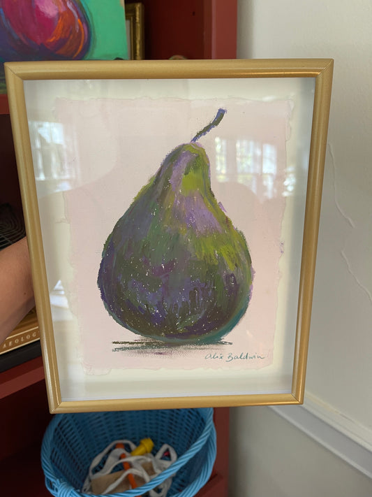 Artwork | Pear Gouache I
