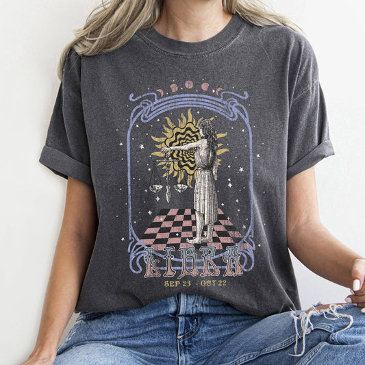 Libra Graphic Tee | Astrology Collection