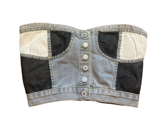 Denim Corset