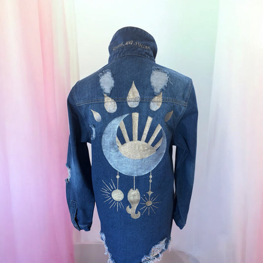 Hanpainted Denim Jacket