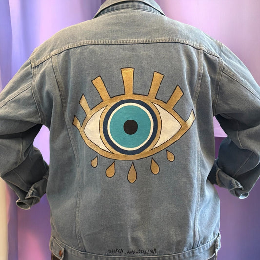 Hand Painted Denim Jacket