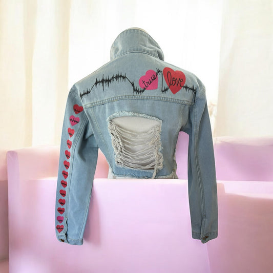 Hand Painted Denim Jacket
