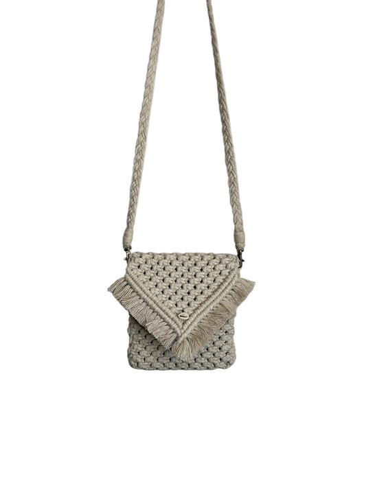 Small Macrame Bag | Oat
