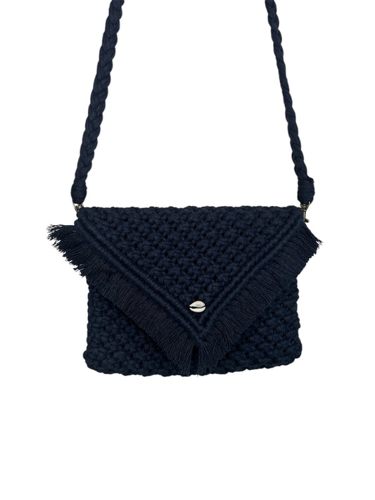 Satchel Bag | Envelope | Navy