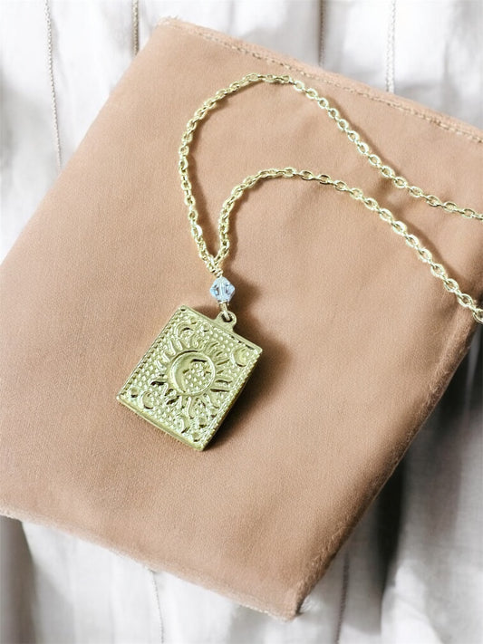 Necklace | Gold | Moons