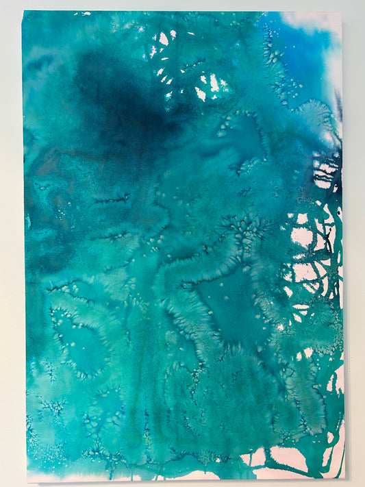 Untitled 2 (Turquoise and Blue) (CIR016)