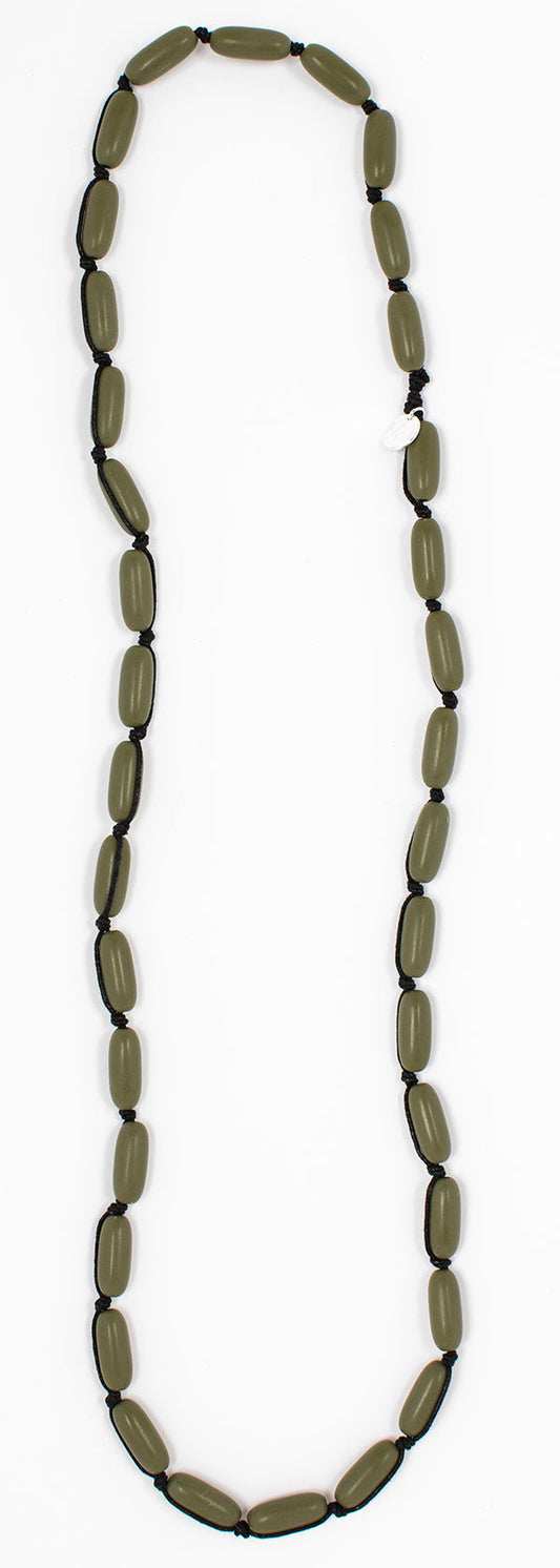 Evie Marques Mini necklace Utility on black cord