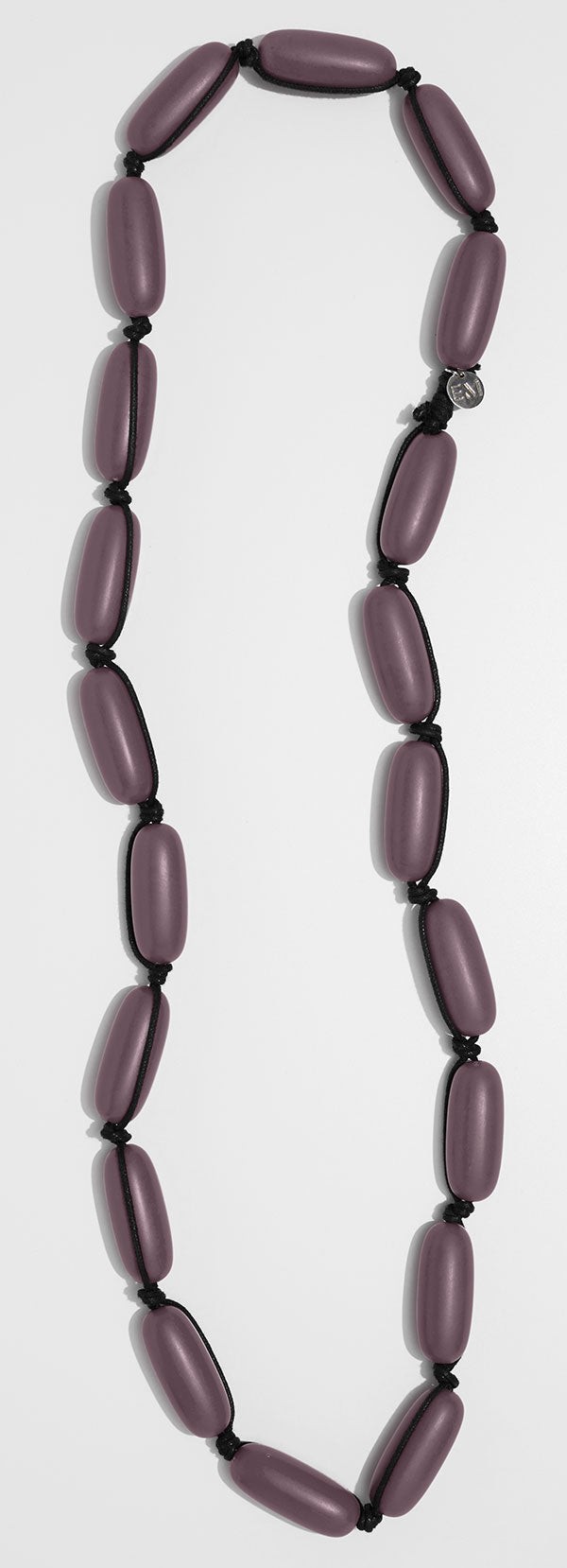 Evie Marques Original necklace Wine on black cord
