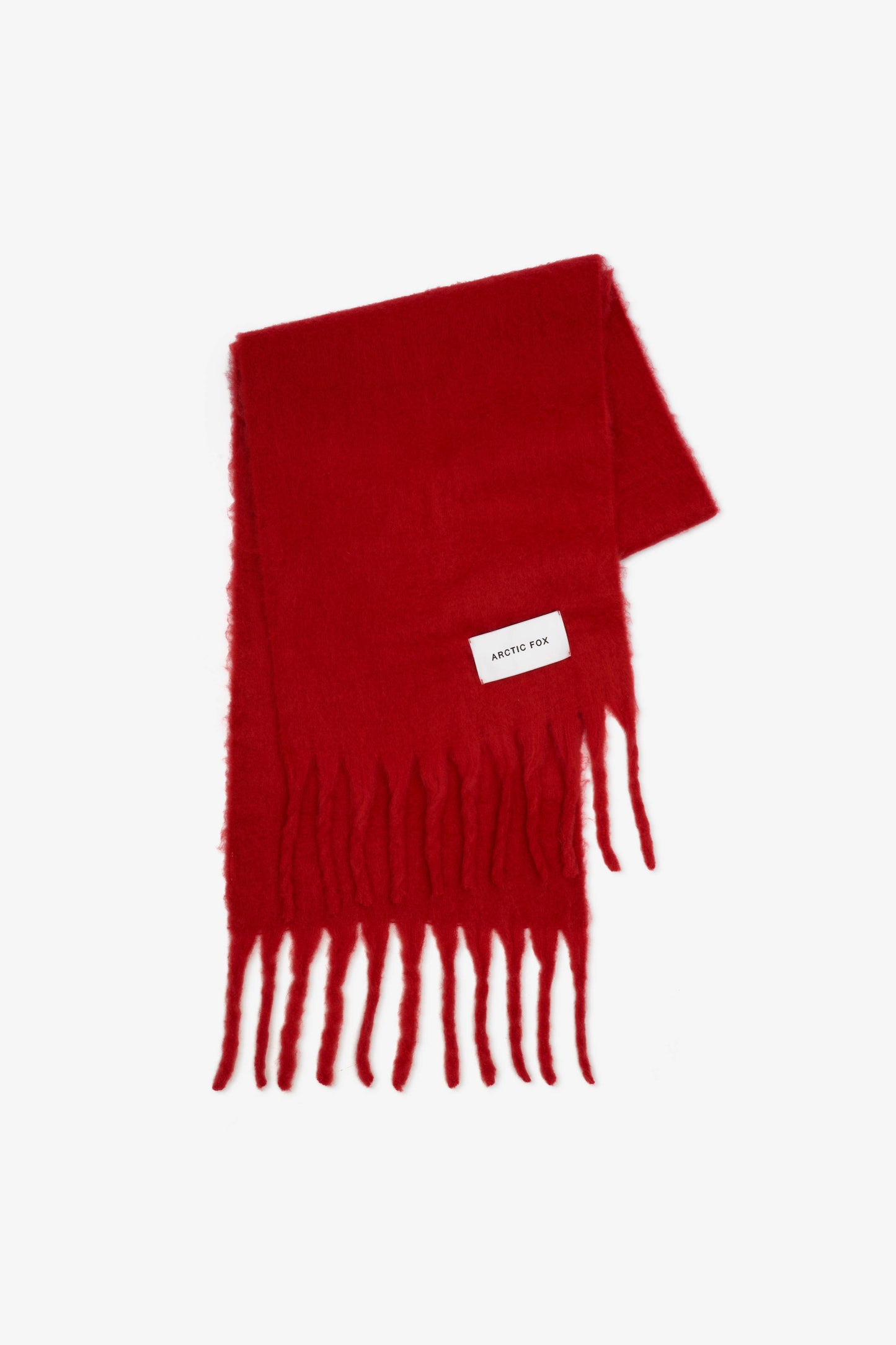 Ultra Soft Recycled Scarf | Crimson Red