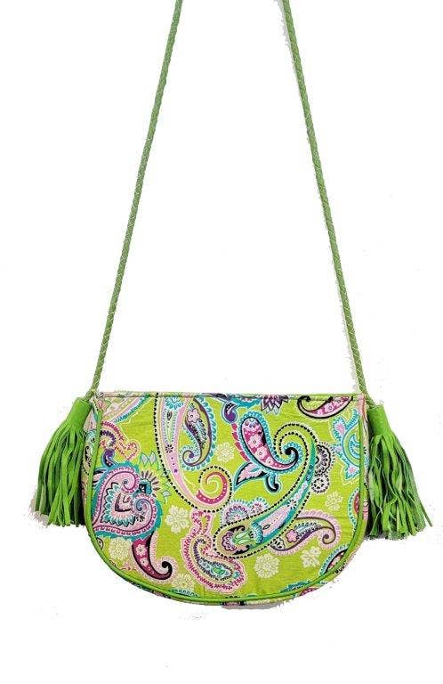 Embroidered & Embellished Boho Handbag