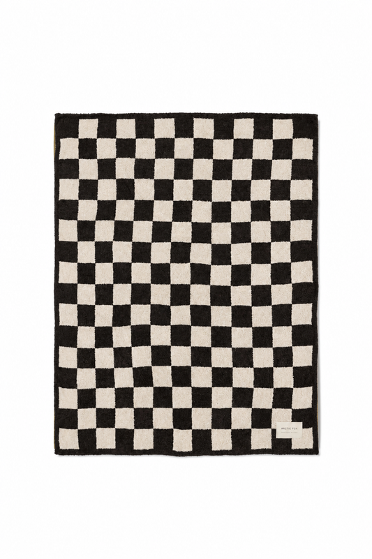 100% Recycled Throw | Espresso Brown