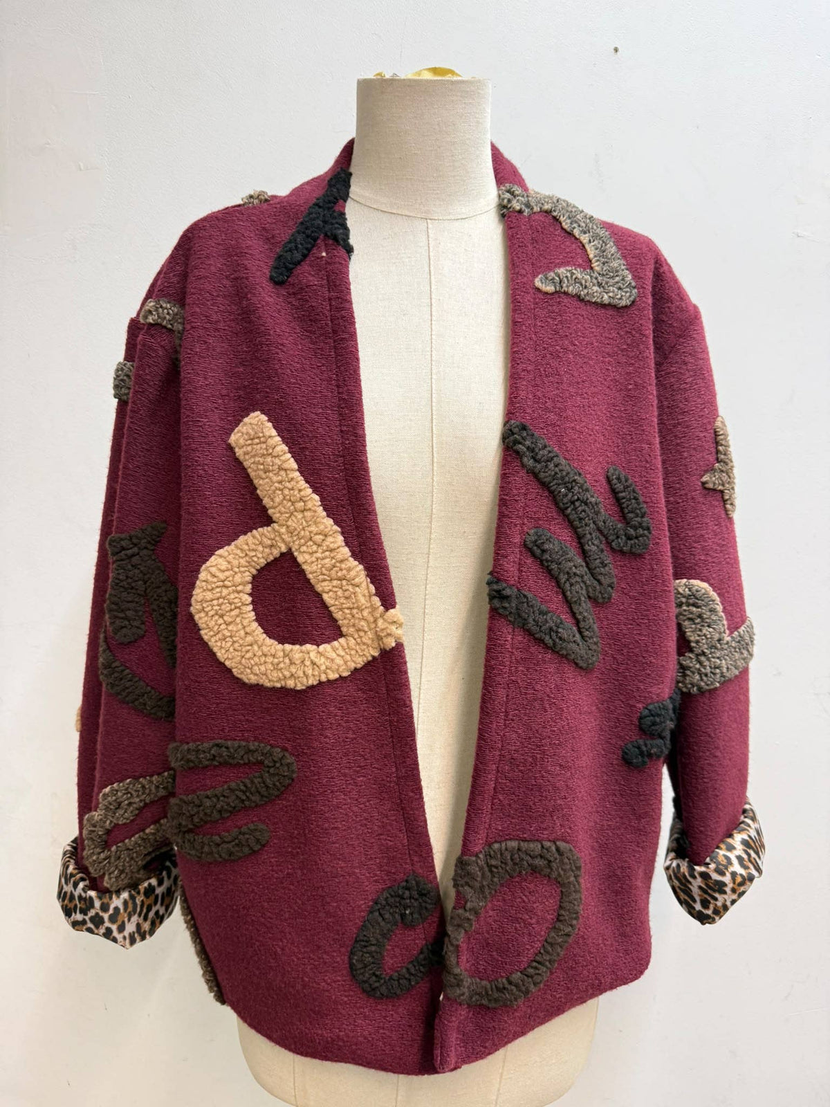 Textured Appliqué Jacket