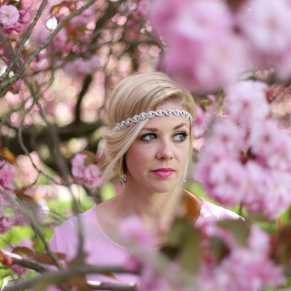 Adjustable Headband | Crystal Twist