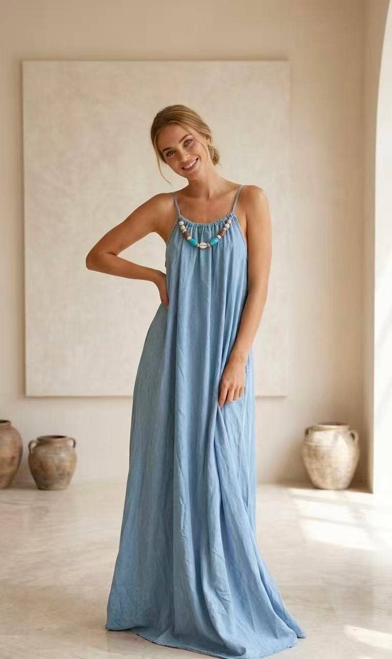 Long Dress | Dark Blue