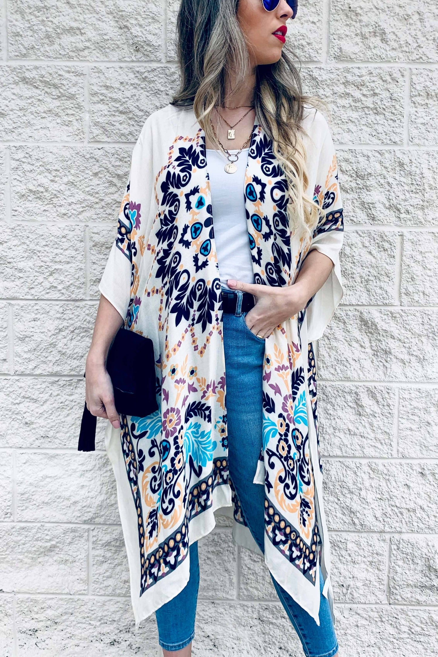 Kimono | Multi Floral