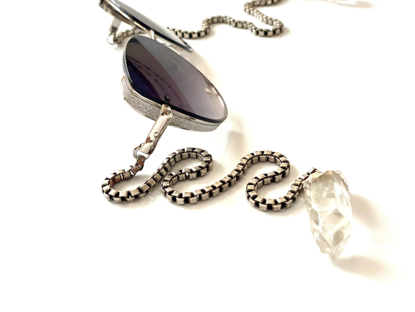 Sunglasses | Silver Minx Black Tourmaline