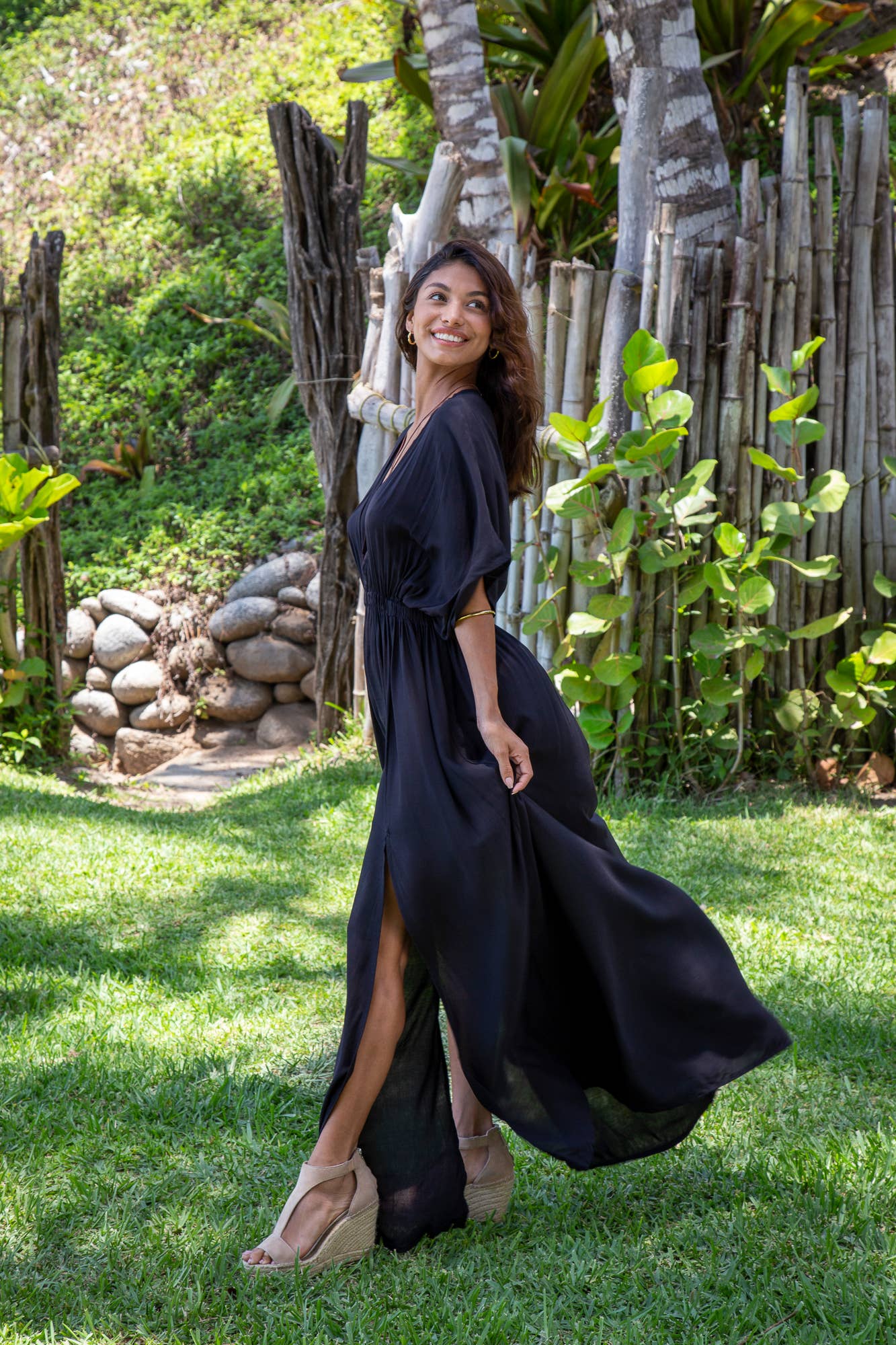 Kimono Dress | White