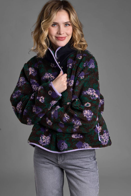 Sherpa Jacket | Black Combo